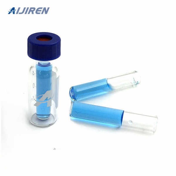 Free sample 8mm chromatography vials with inserts for HPLC and GC